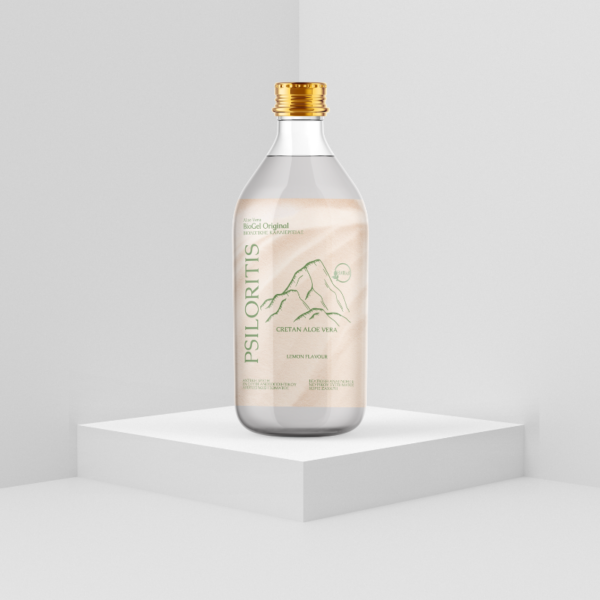 Psiloritis Cretan Power Lemon 1000ml (Με ευεργετικά Κρητικά Βότανα)